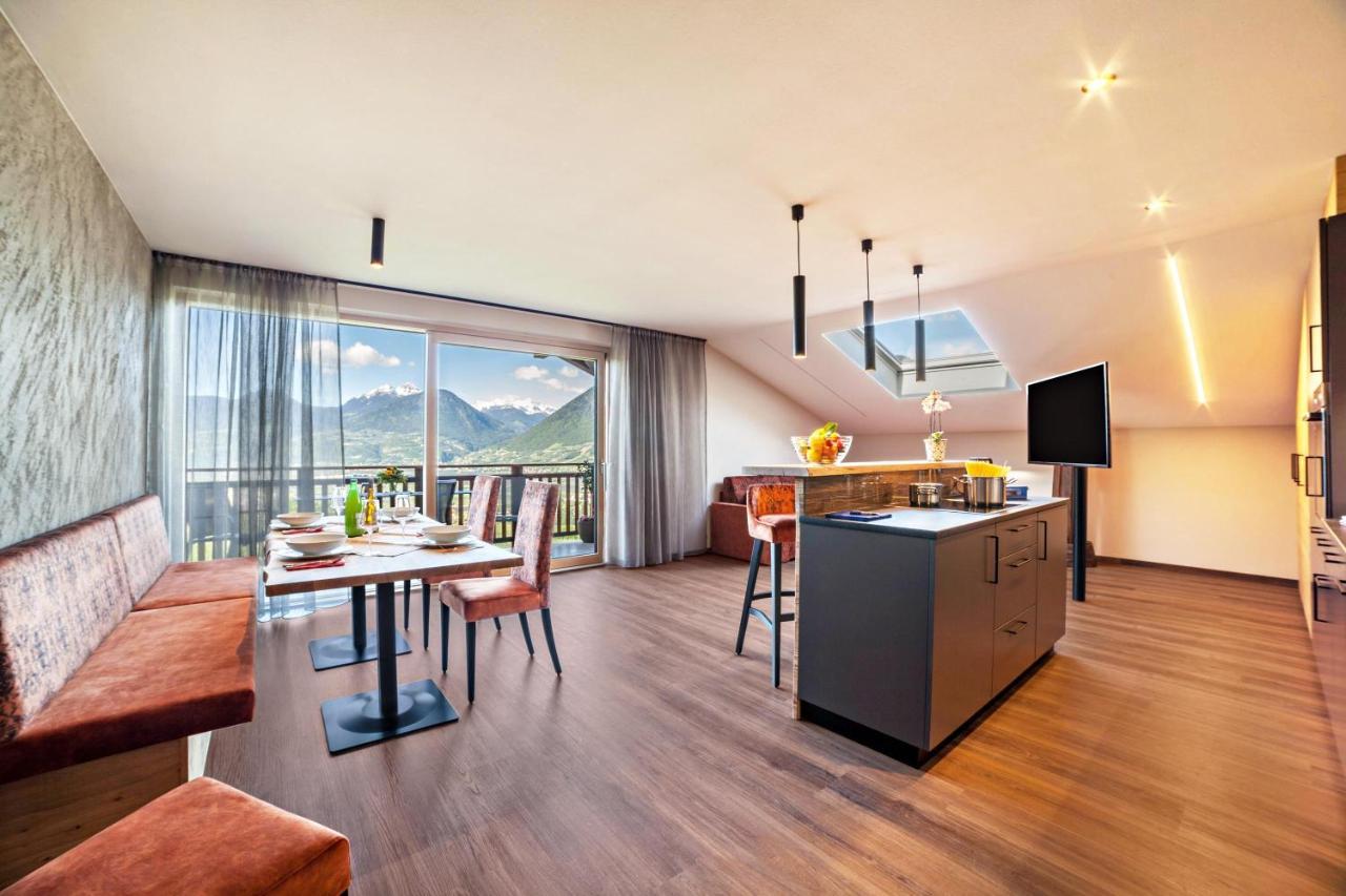 Ferienwohnung Zypresse Meran Buitenkant foto