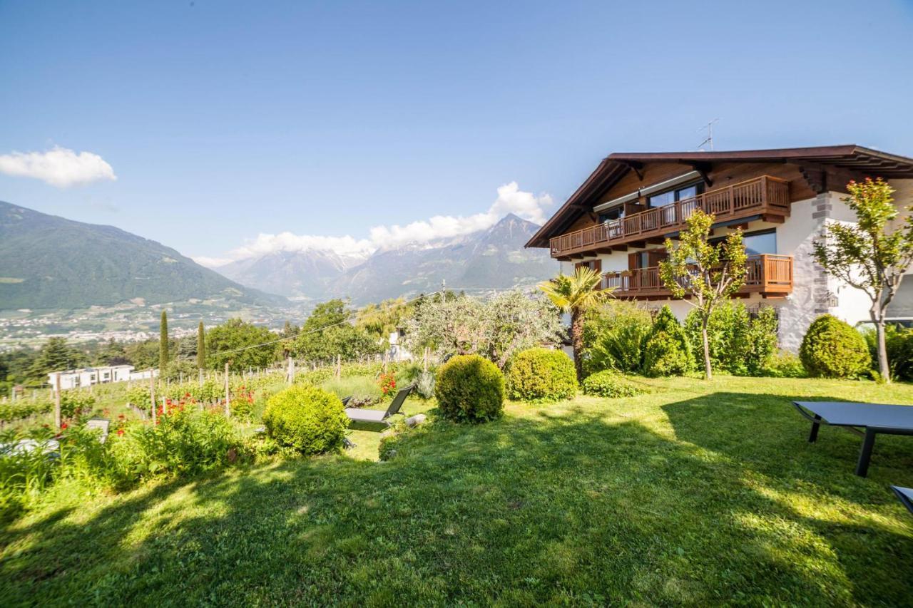 Ferienwohnung Zypresse Meran Buitenkant foto