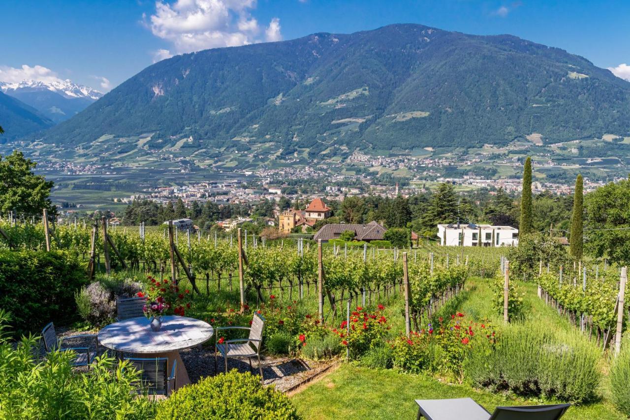 Ferienwohnung Zypresse Meran Buitenkant foto