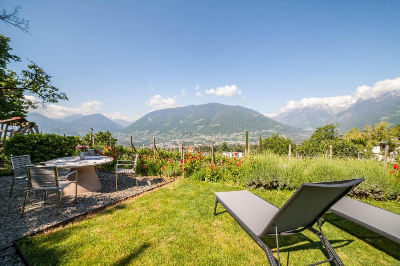 Ferienwohnung Zypresse Meran Buitenkant foto