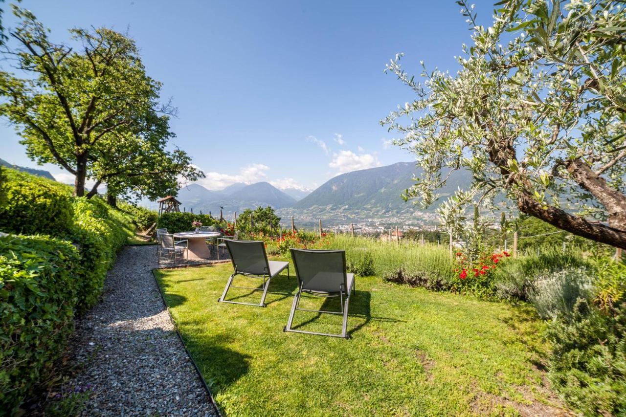 Ferienwohnung Zypresse Meran Buitenkant foto